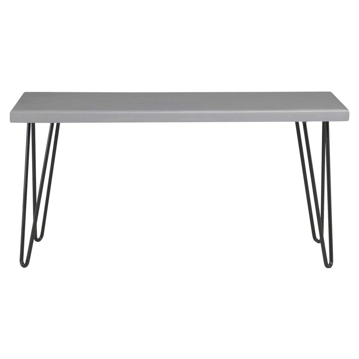 Dark Brown Wood Bench H558