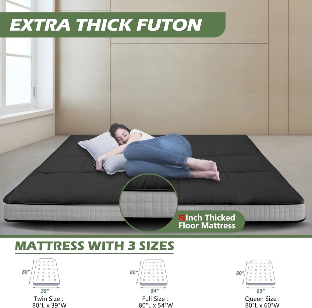 Full Size Foldable Futon Mattress H5898