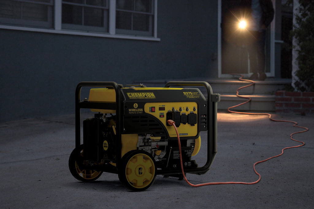 9375/7500 Watts Portable Generator with Wireless Remote Start W3928