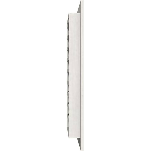 Vertical Gable Vent Primed X9941