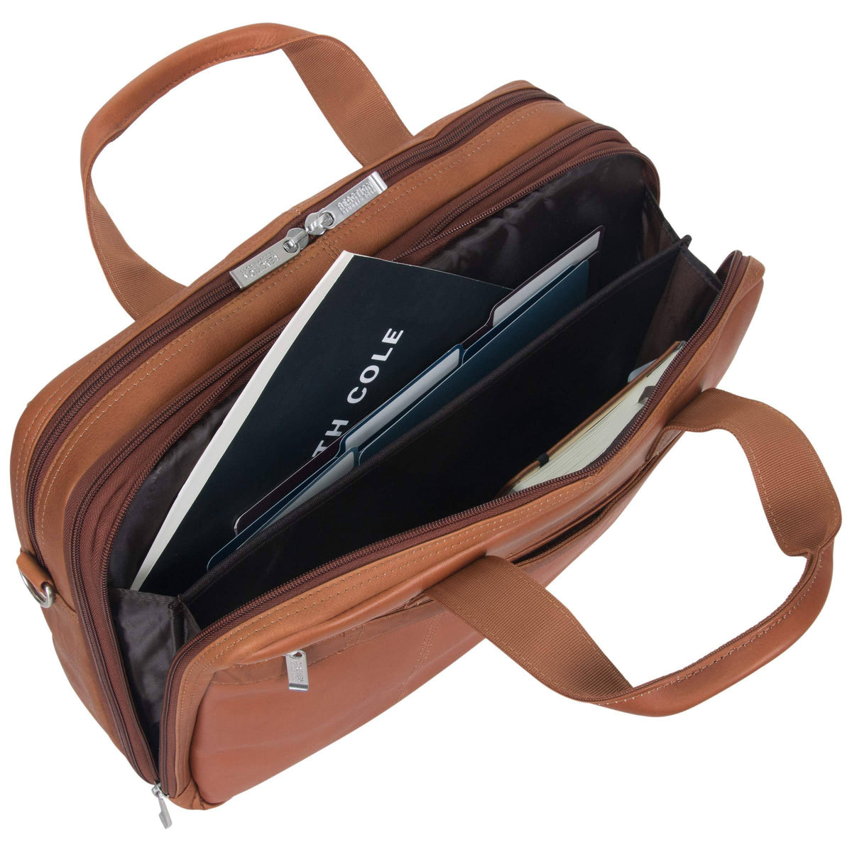 Expandable Double Gusset Top-Zip Portfolio Case C527