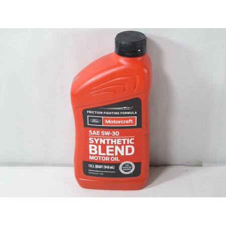 5W-30 Synthetic Blend Motor Oil 12 Quarts Y1368