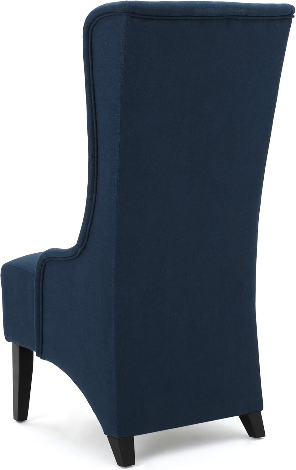Dark Blue Fabric Dining Chair H392387