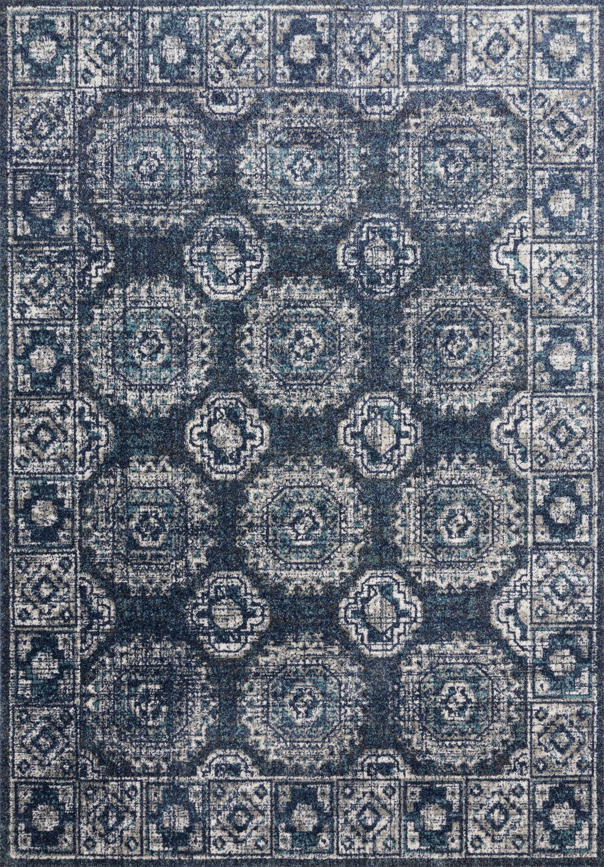 Denim Grey Rug P325