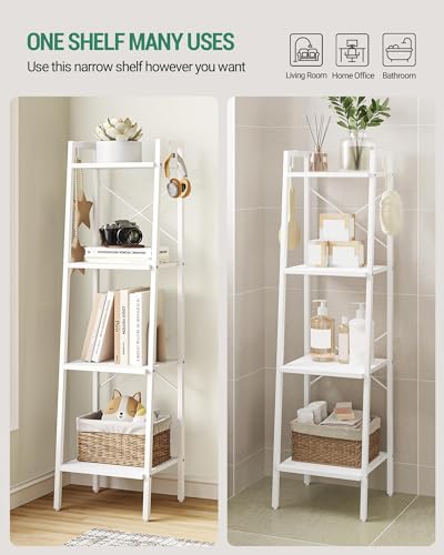 5-Tier Greige Ladder Shelf F4883