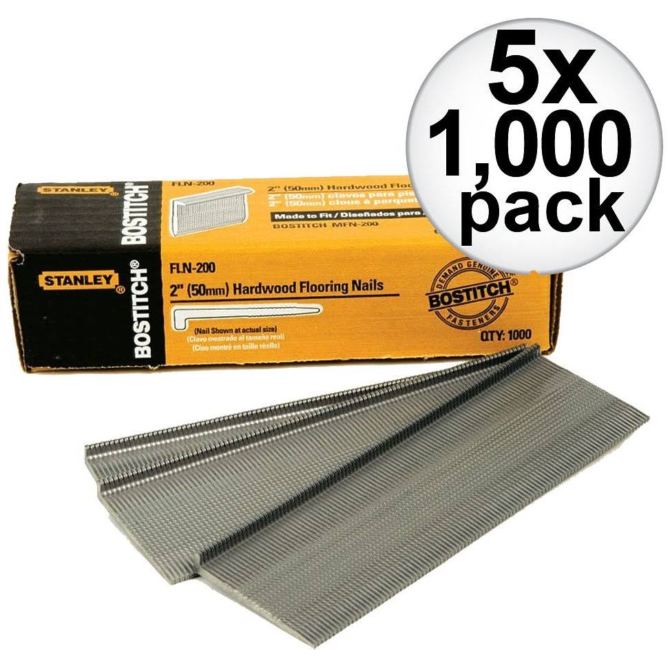 2" L Shaped Hardwood Flooring Cleat Nails 5-Pack D5386