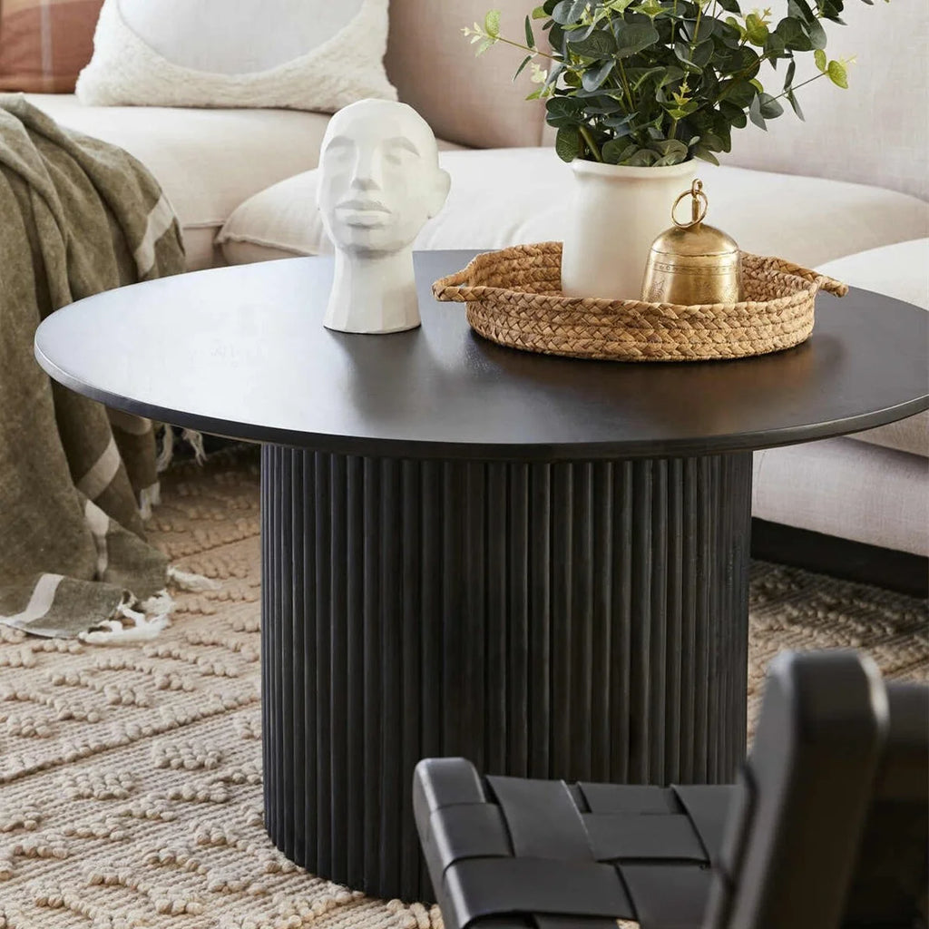 Black Round Coffee Table F301908