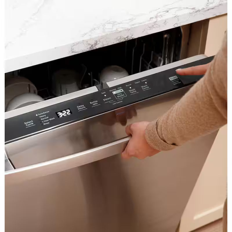 24 in. Built-In Tall Tub Dishwasher in Stainless with 3rd Rack Q487304