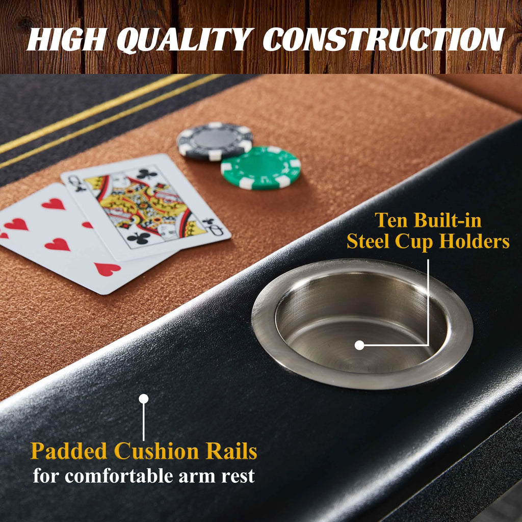 10-Player Poker Table W4656