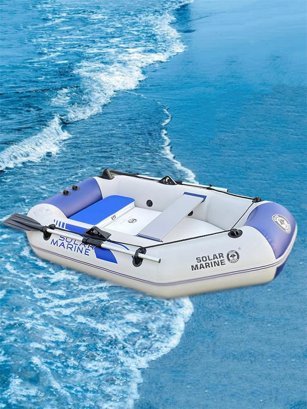 1 Person Inflatable Rowing Boat Kayak Canoe Raft Dinghy I843