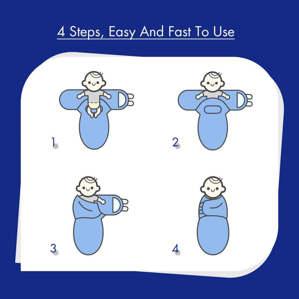 Organic Cotton Swaddle Blankets 4-Pack N22802