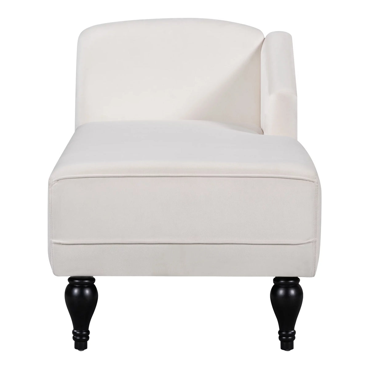 58 inch Velvet Button Tufted Chaise Lounge Sofa N839