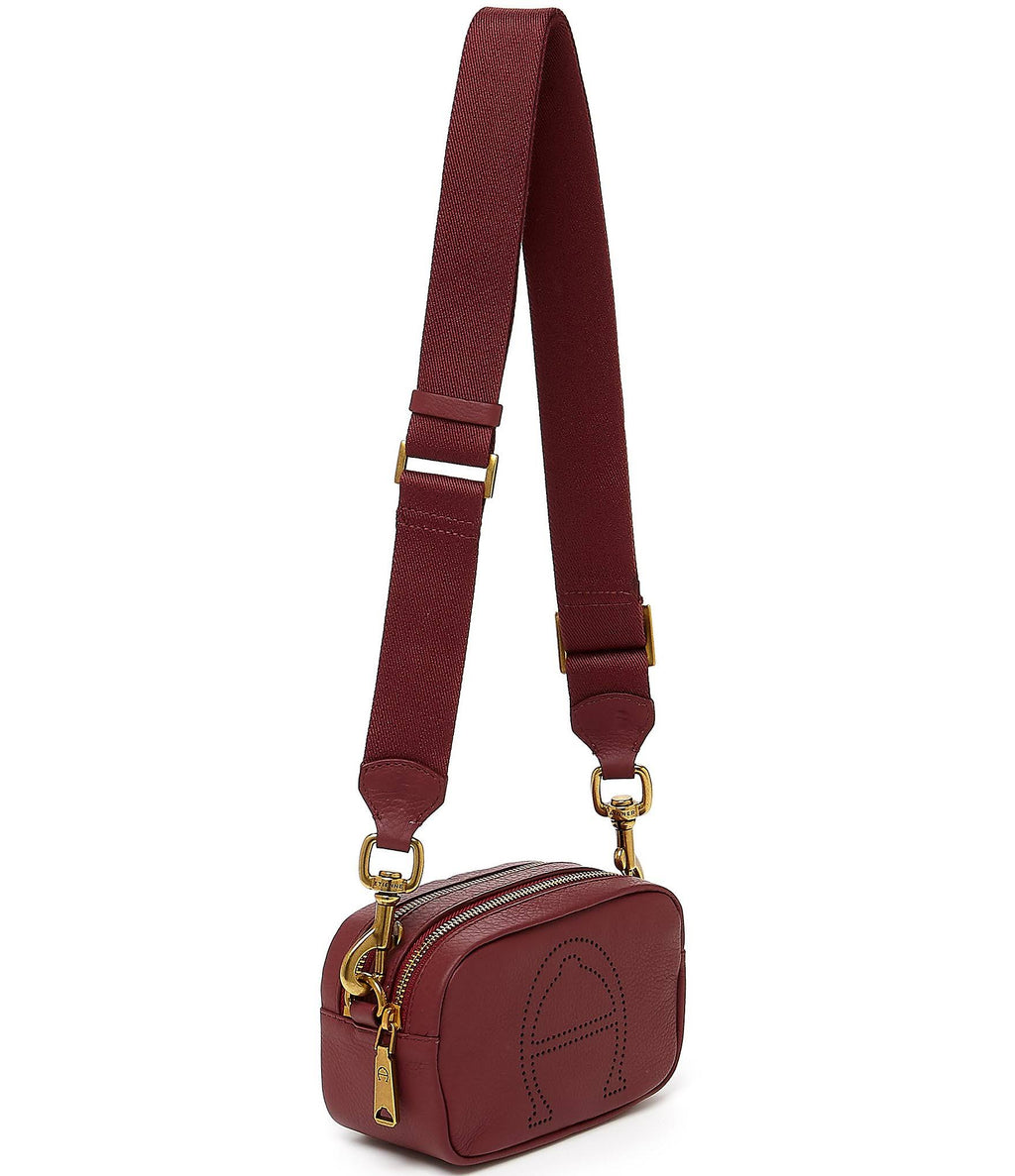 Mini Leather Camera Crossbody Y58735