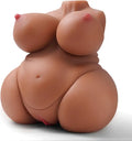 Brown BBW Torso Sex Doll with Big Ass and Boobs Q8184