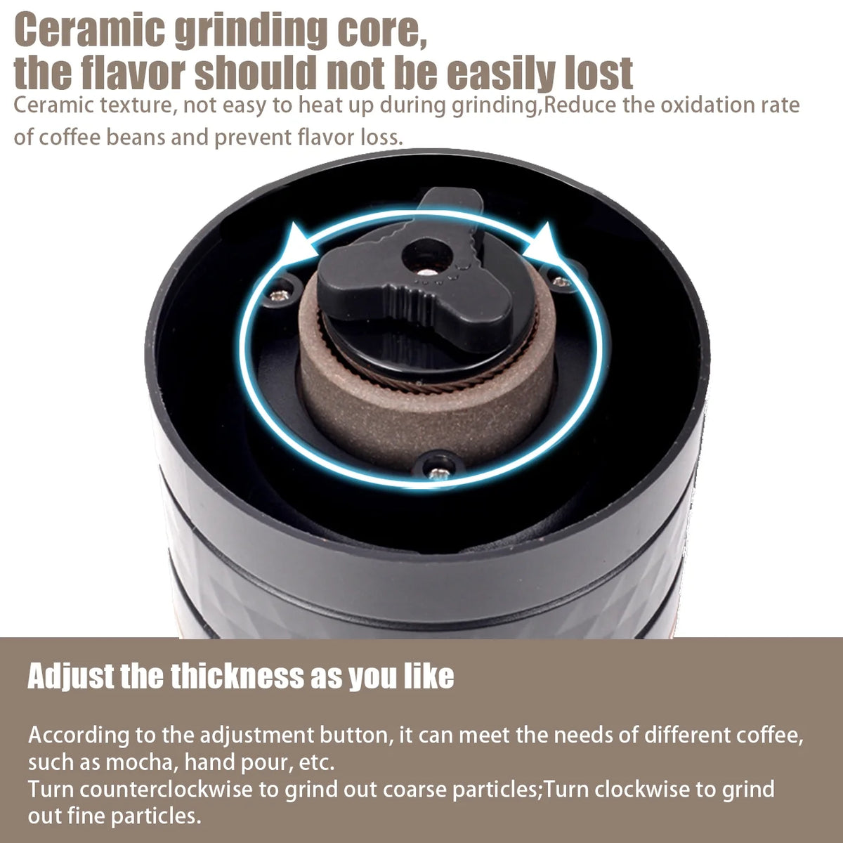 Cordless Burr Electric Coffee Grinder K1289