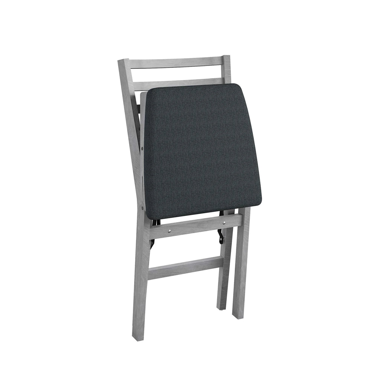 Gray Wash 2-Pack Wood Folding Chair N856915