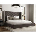 King Size Dark Gray Bed K977238