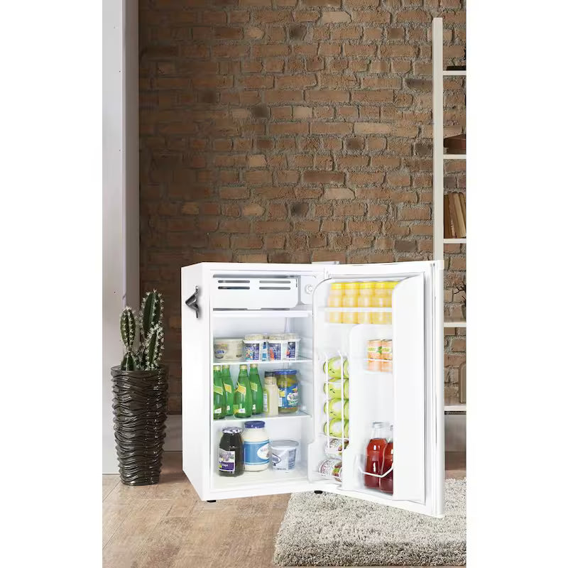 White 3.2 cu. ft. Mini Fridge F218521
