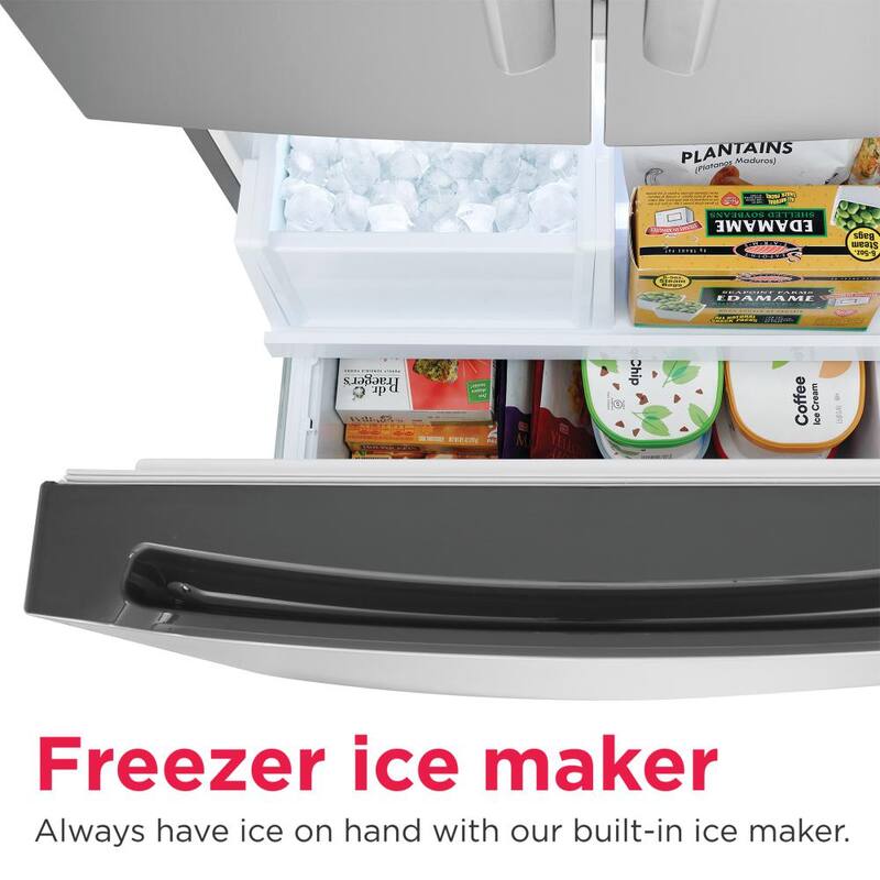 30 in. 20 cu. ft. French Door Refrigerator with Internal Water Dispenser P427