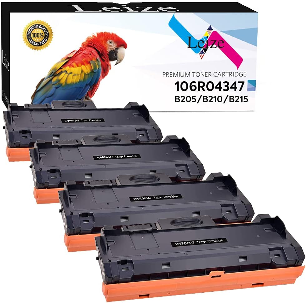 Compatible Toner Cartridge Replacement, Black, 4-Pack N3383