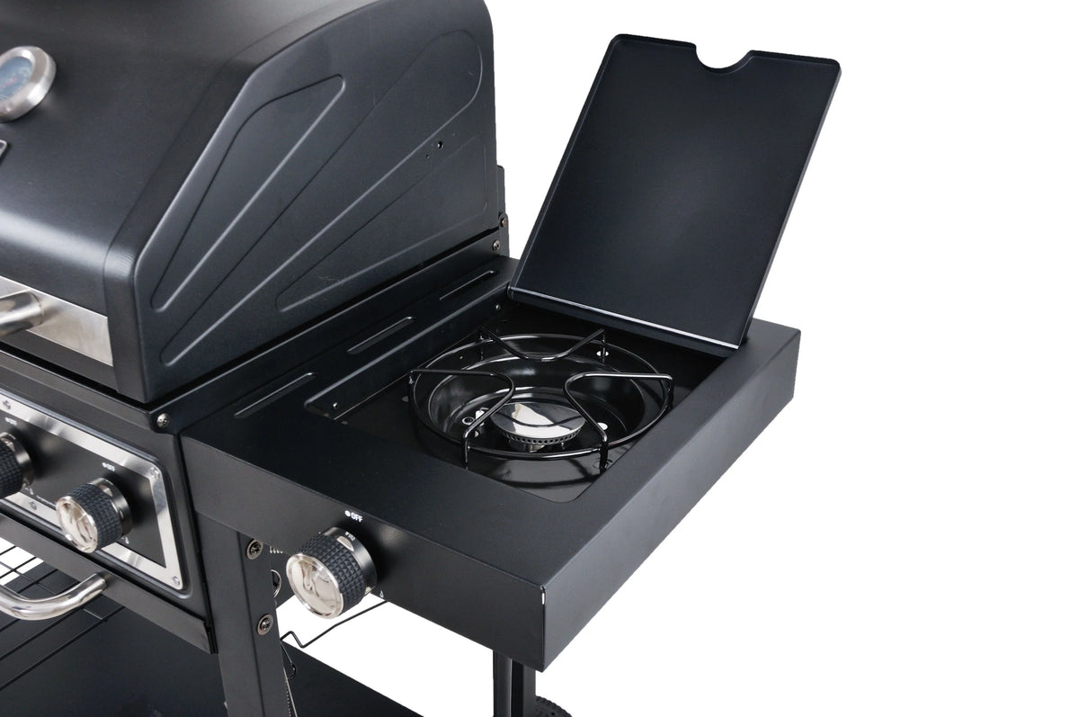 Dual Fuel Gas & Charcoal Combo Grill F6510