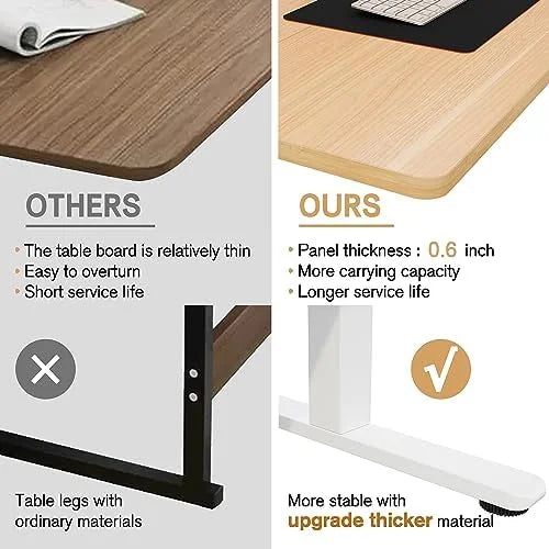 Height Adjustable Electric Standing Desk with Memory Controller 48" x 24" P250