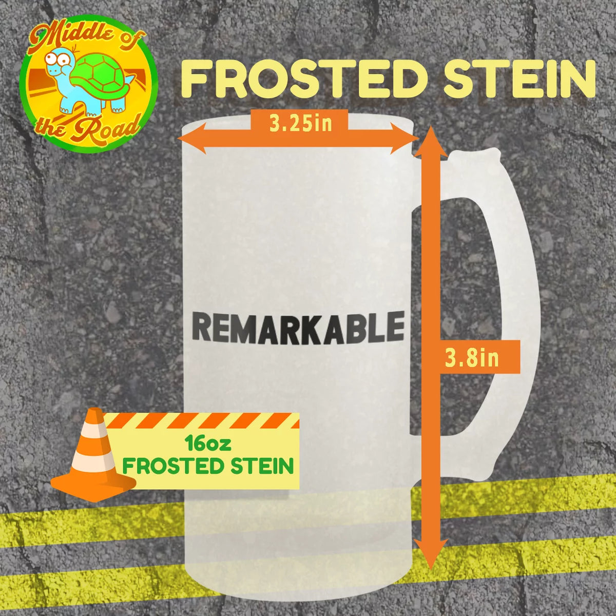 16oz Frosted Beer Stein G585059