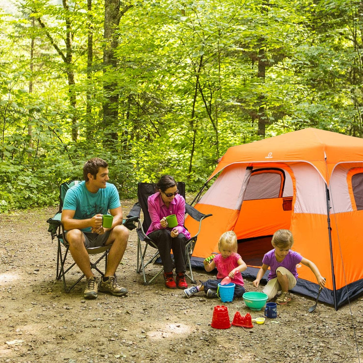 6 Person Waterproof Camping Tent A945