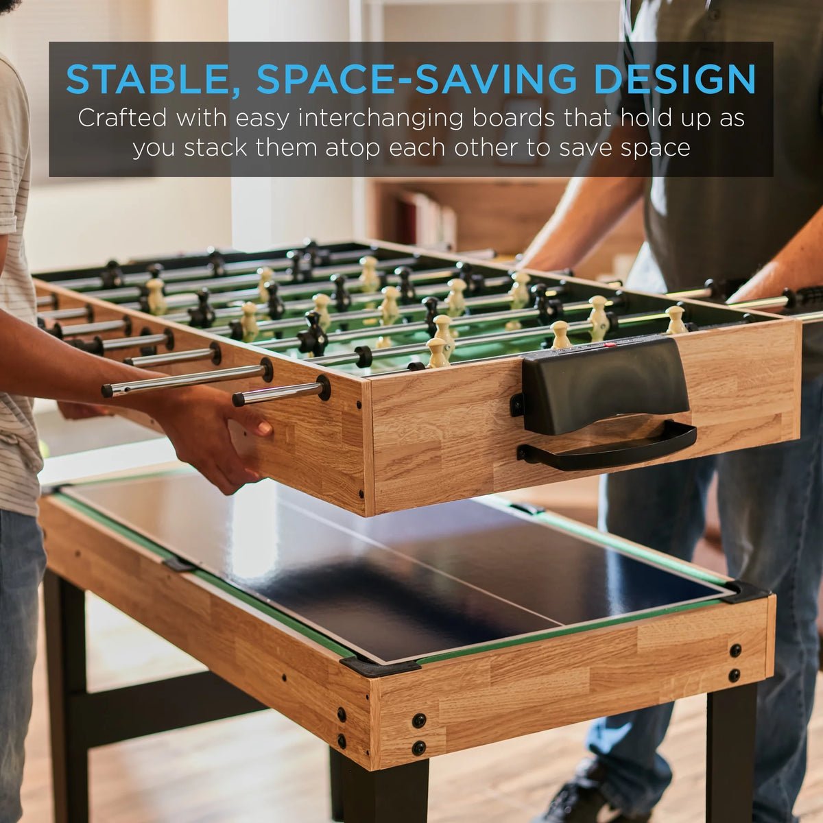 2x4ft 10-in-1 Combo Game Table Set M551581