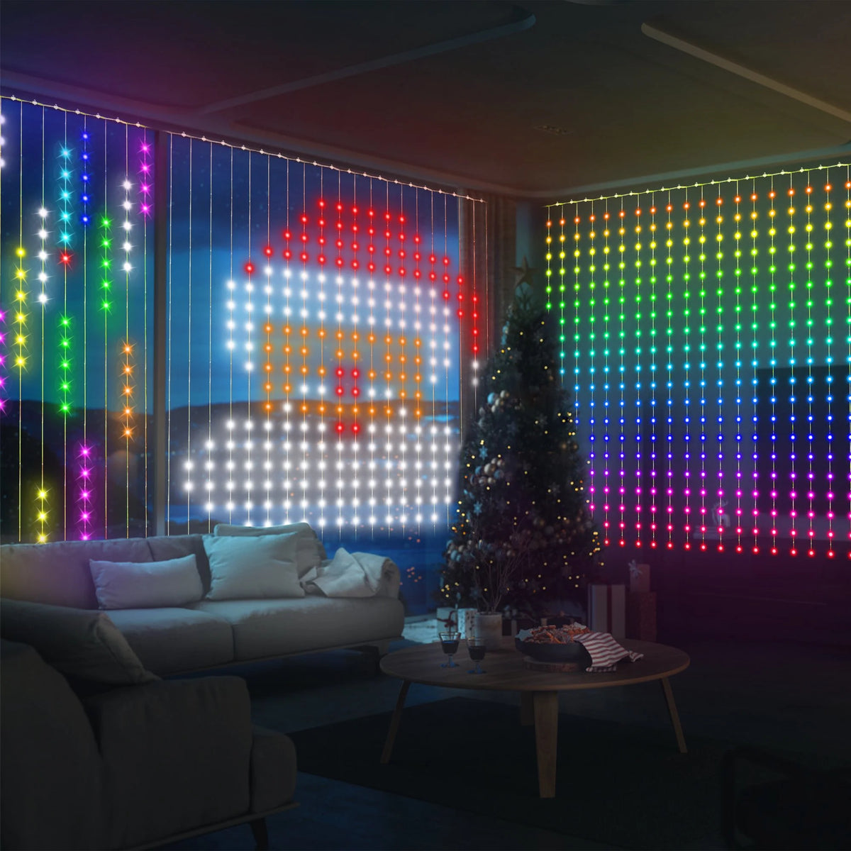 Smart Curtain Lights With App Control P994265