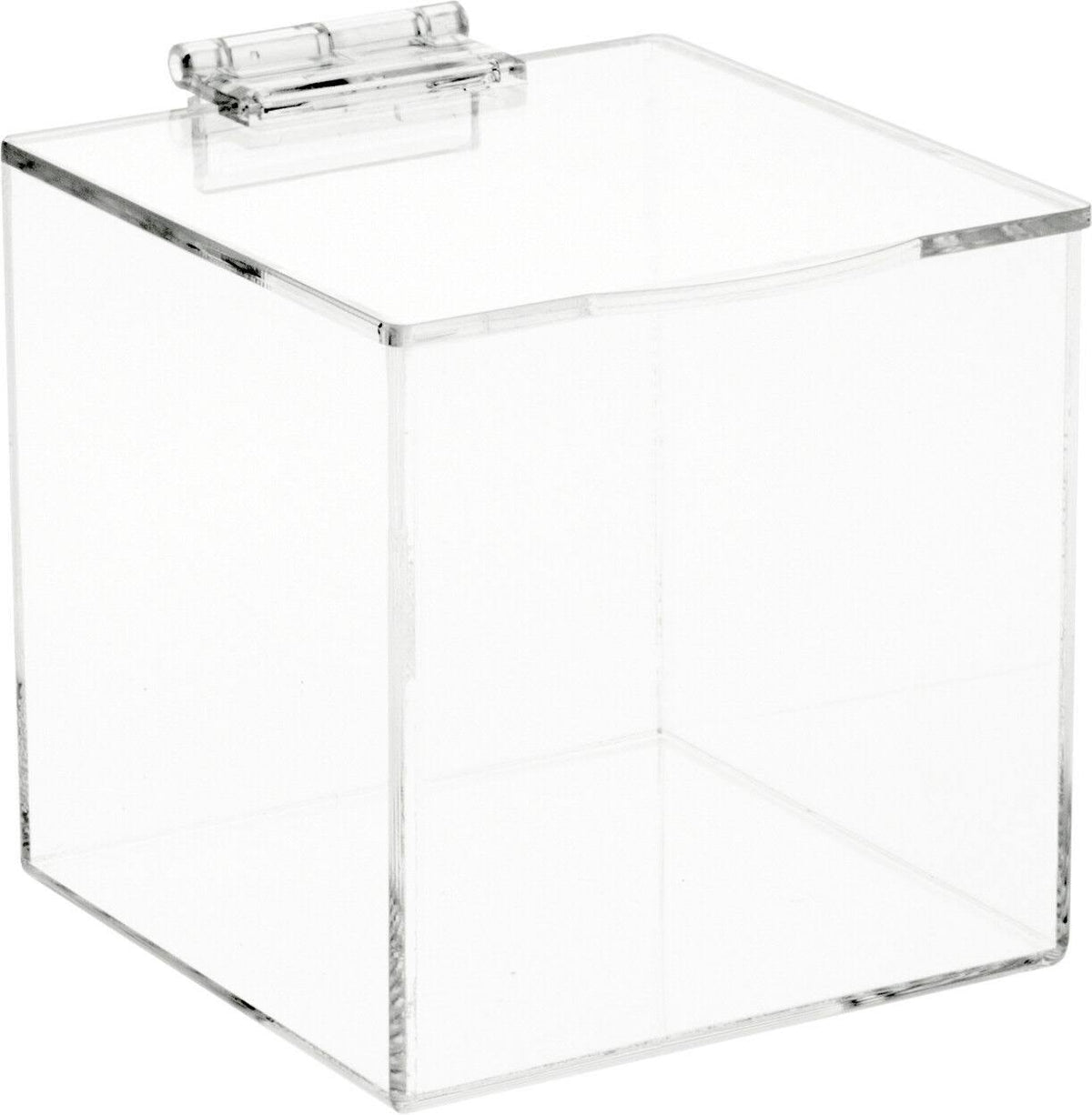 Clear Acrylic Display Case Box with Hinged Lid, 3 Pack B96640