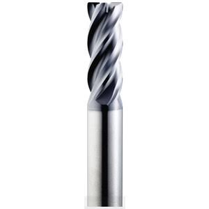 0.3937 in Dia. 4 Flute Carbide End Mill C4933