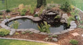 Water Garden Fountain Koi Pond Kit Liner & Pump & 5 Water Lilies P446637