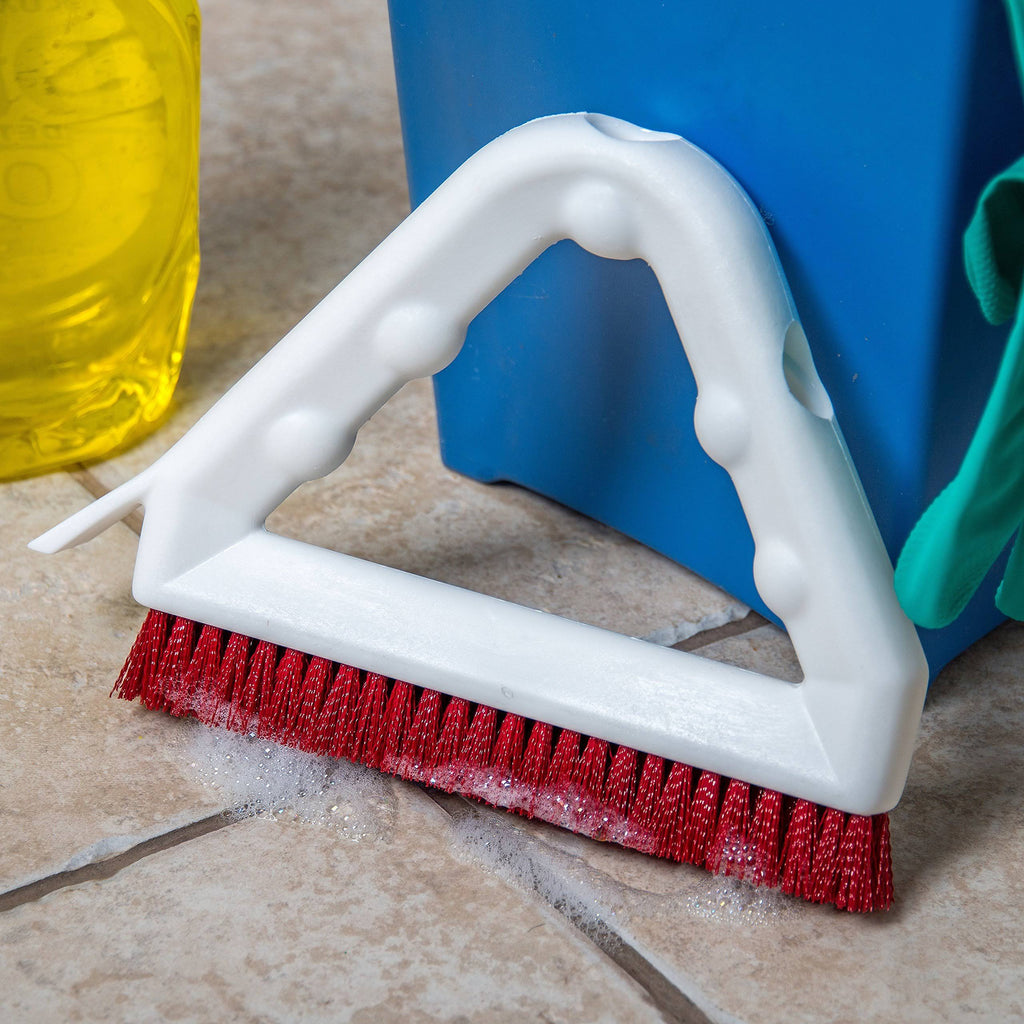 Tile and Grout Brush with Scraper I242832