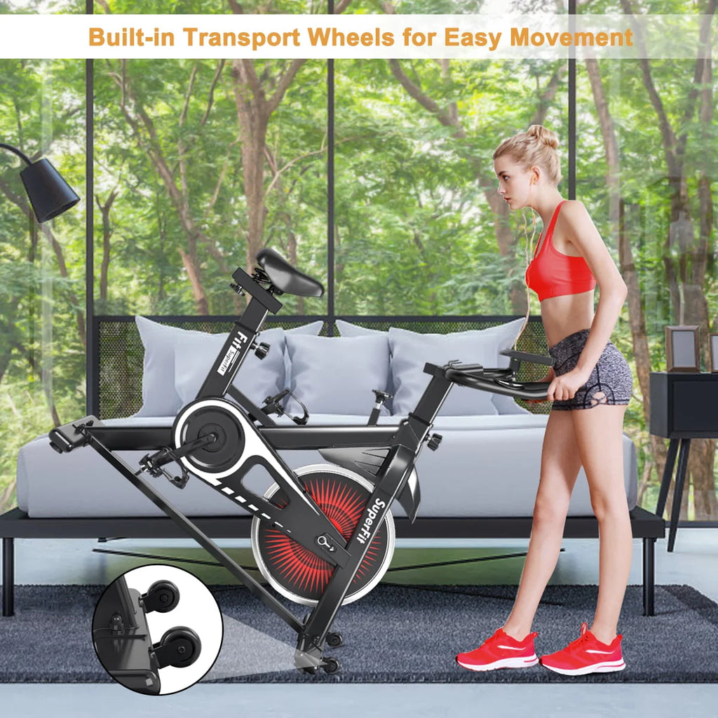 Indoor Cycling Stationary Bike Adjustable Resistance A272424