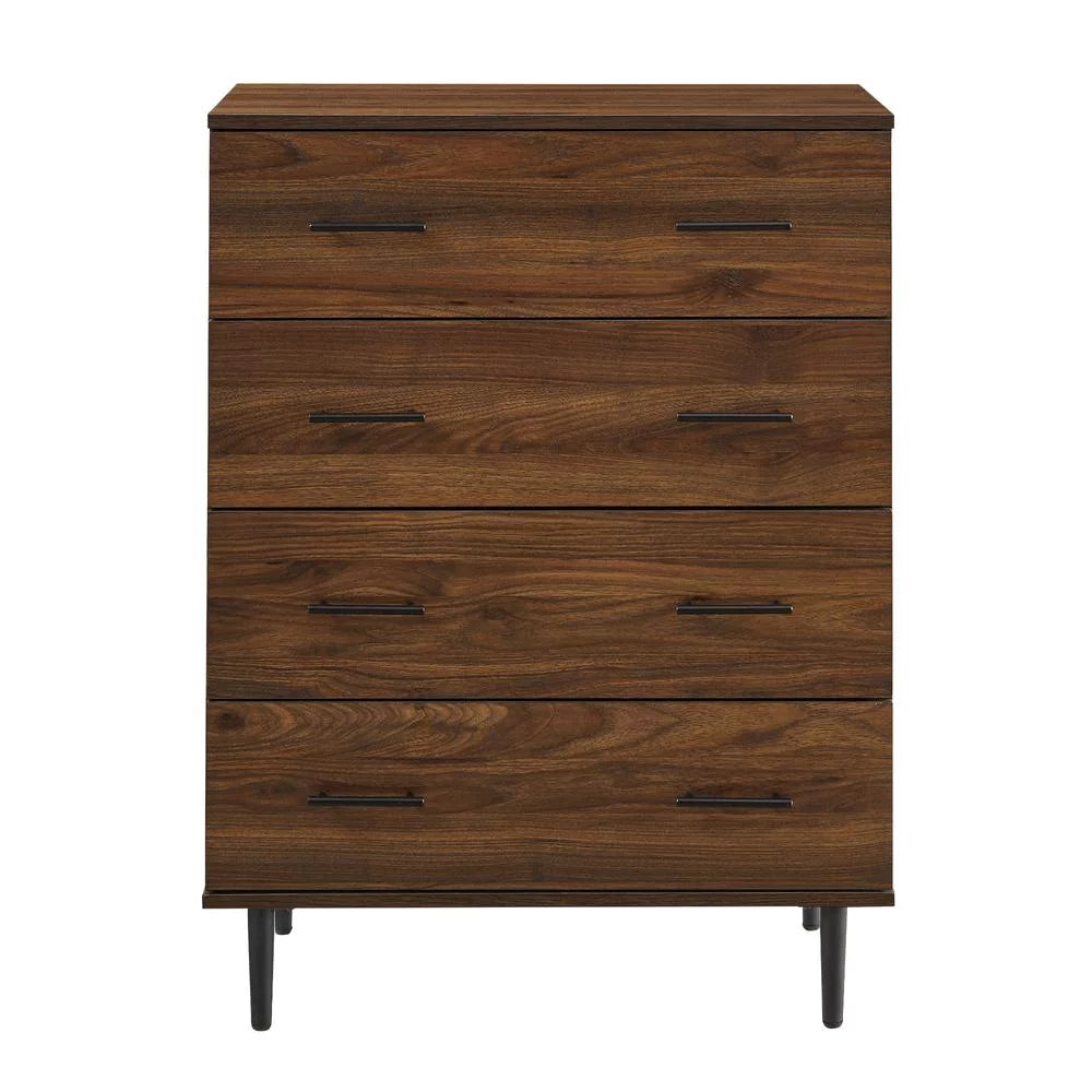 30" 4-Drawer Dark Walnut Bedroom Chest P806067