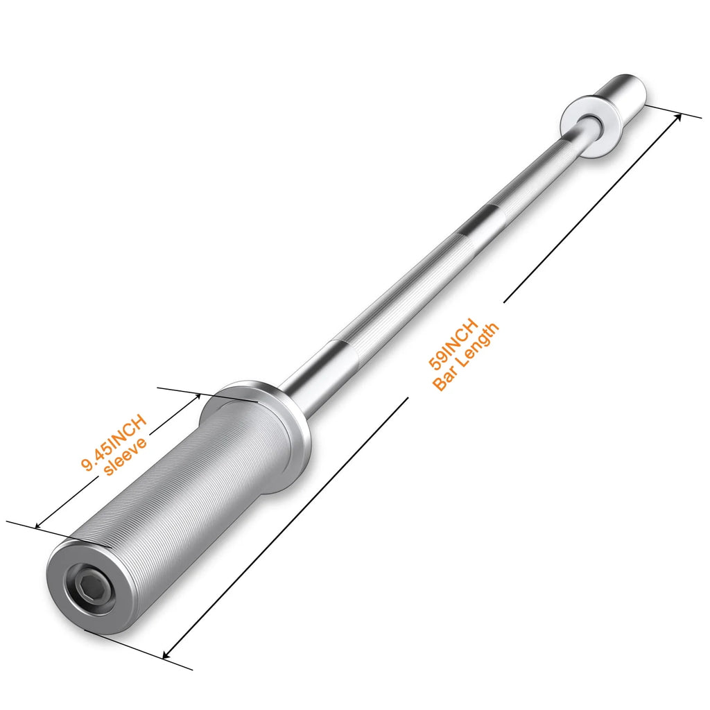 5Ft/6Ft/7Ft Olympic Barbell Bar L1298