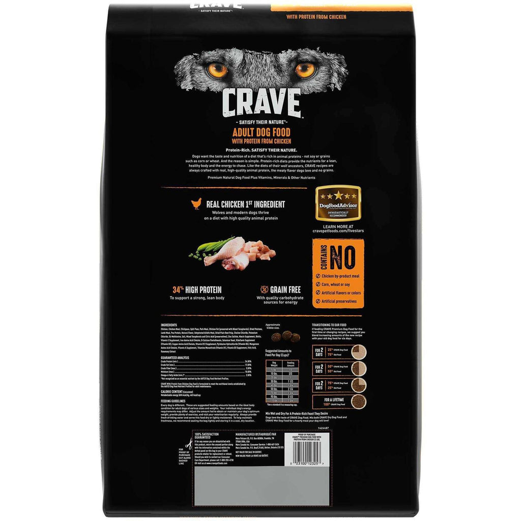 Grain Free Adult Dry Dog Food with Protein G12750