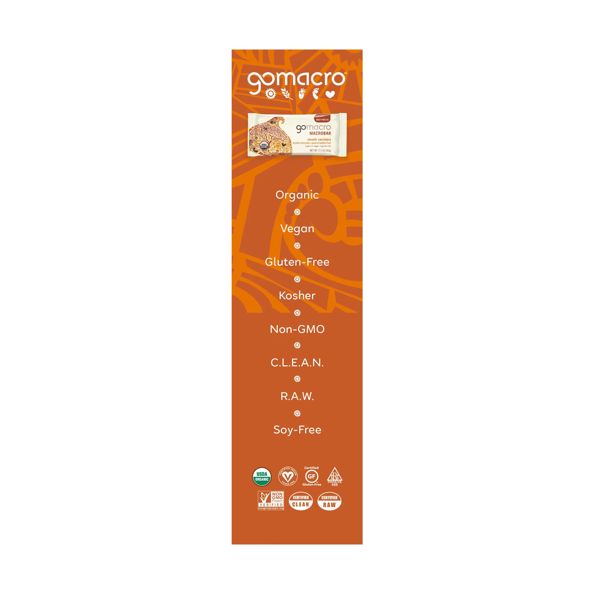 Organic Vegan Protein Bars, 4 ct B732211