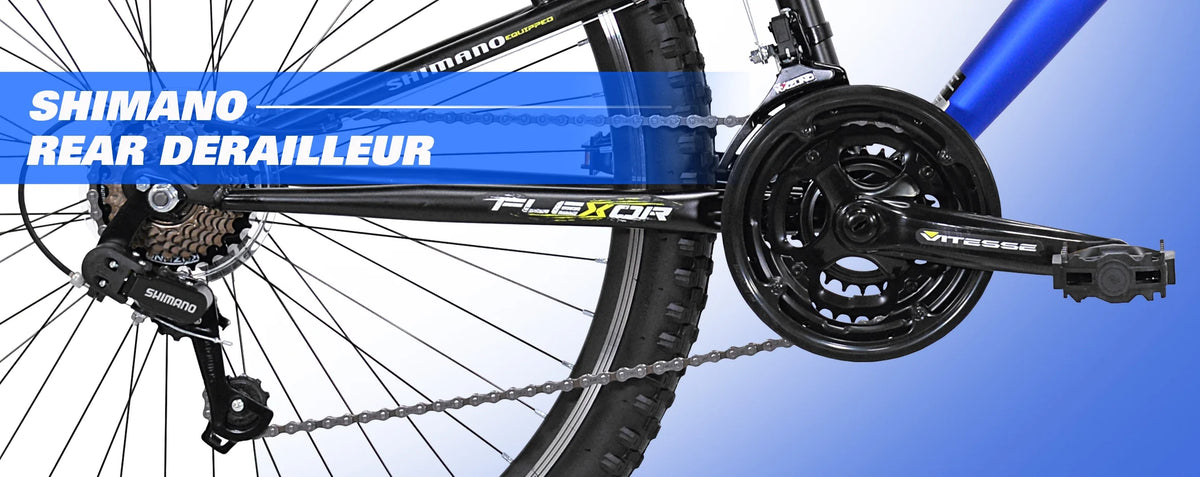 Blue 29 in. Dual Suspension Mountain Bike L4029