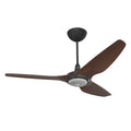 60 Ceiling Fan with Cocoa Aluminum Blades and Black Finish G511403