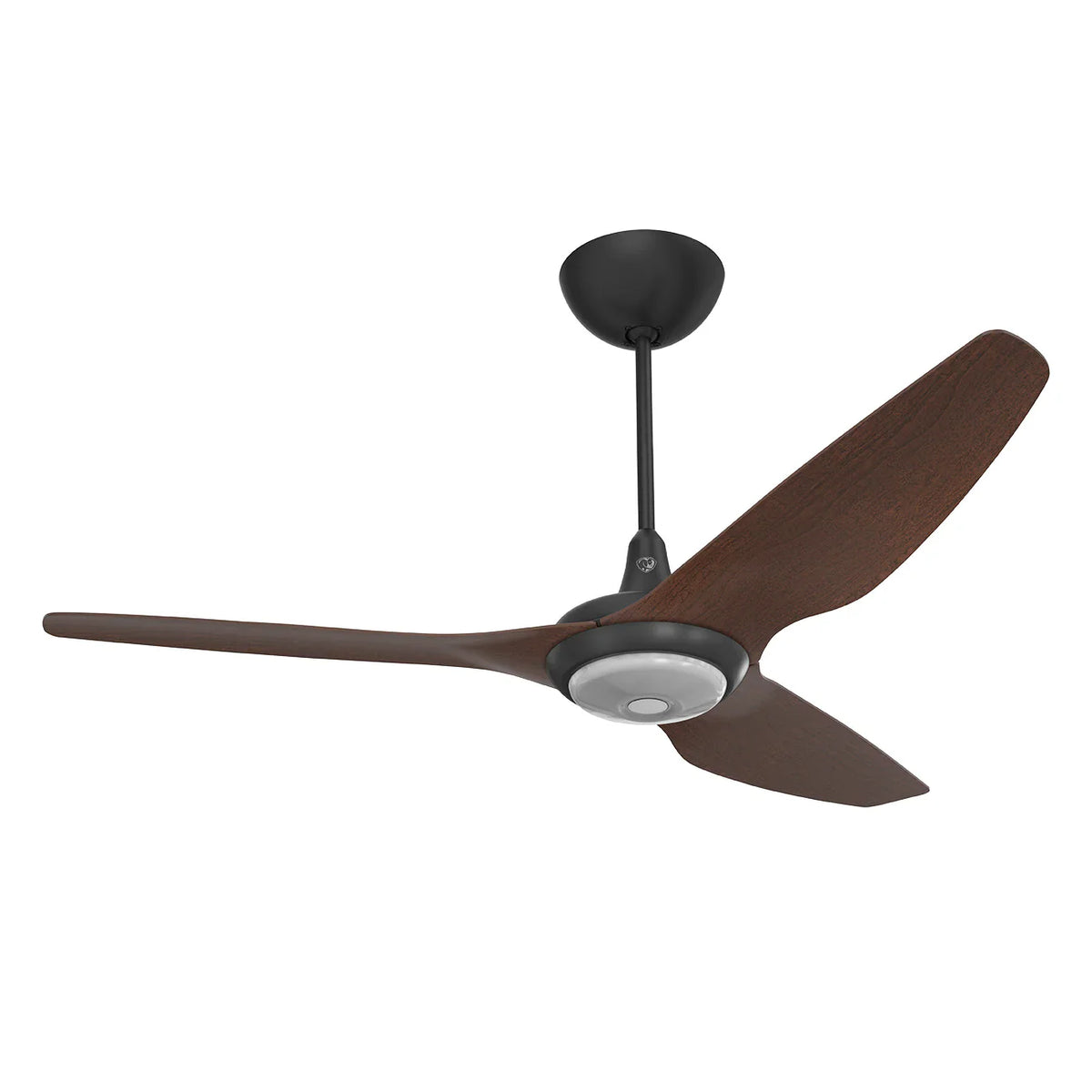 60 Ceiling Fan with Cocoa Aluminum Blades and Black Finish G511403