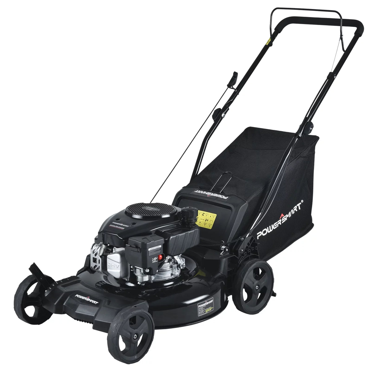 21-inch 3-in-1 Gas Powered Push Lawn Mower with 170cc Engine W72818