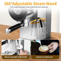 20 Bar Espresso Machine with Milk Frother Steam Wand R365