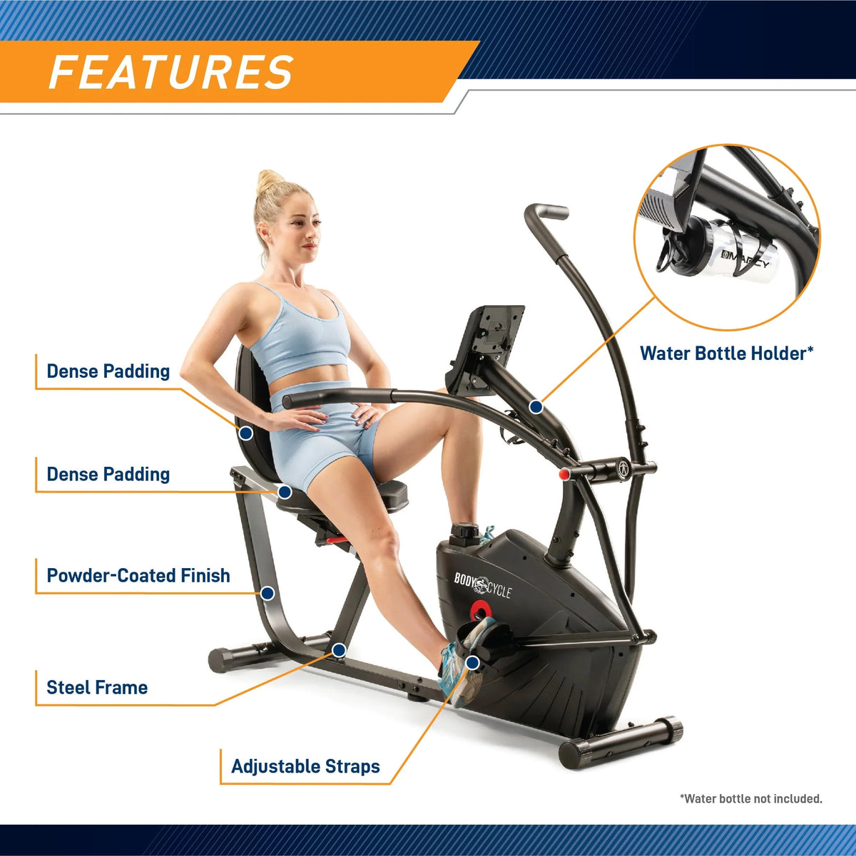 Recumbent Exercise Bike G819