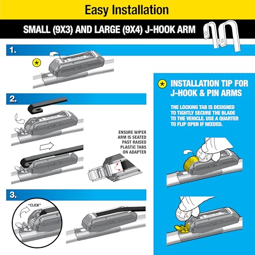 22 Inch Water Repellent Wiper Blades Pack Of 2 O53477