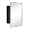 Recessed Metal Bathroom Medicine Cabinet with Mirror 24" x 16" Y673