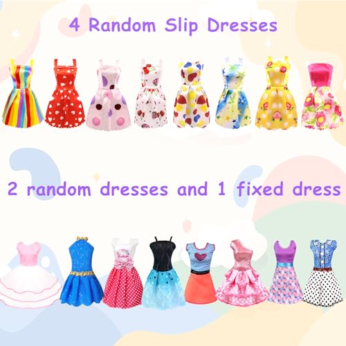 75PCS Doll Clothes and Accessories with Closet for 11.5 Inch Doll X3063