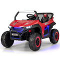 12V 2-Seater Kids Ride On UTV Electric Vehicle Pink G79891