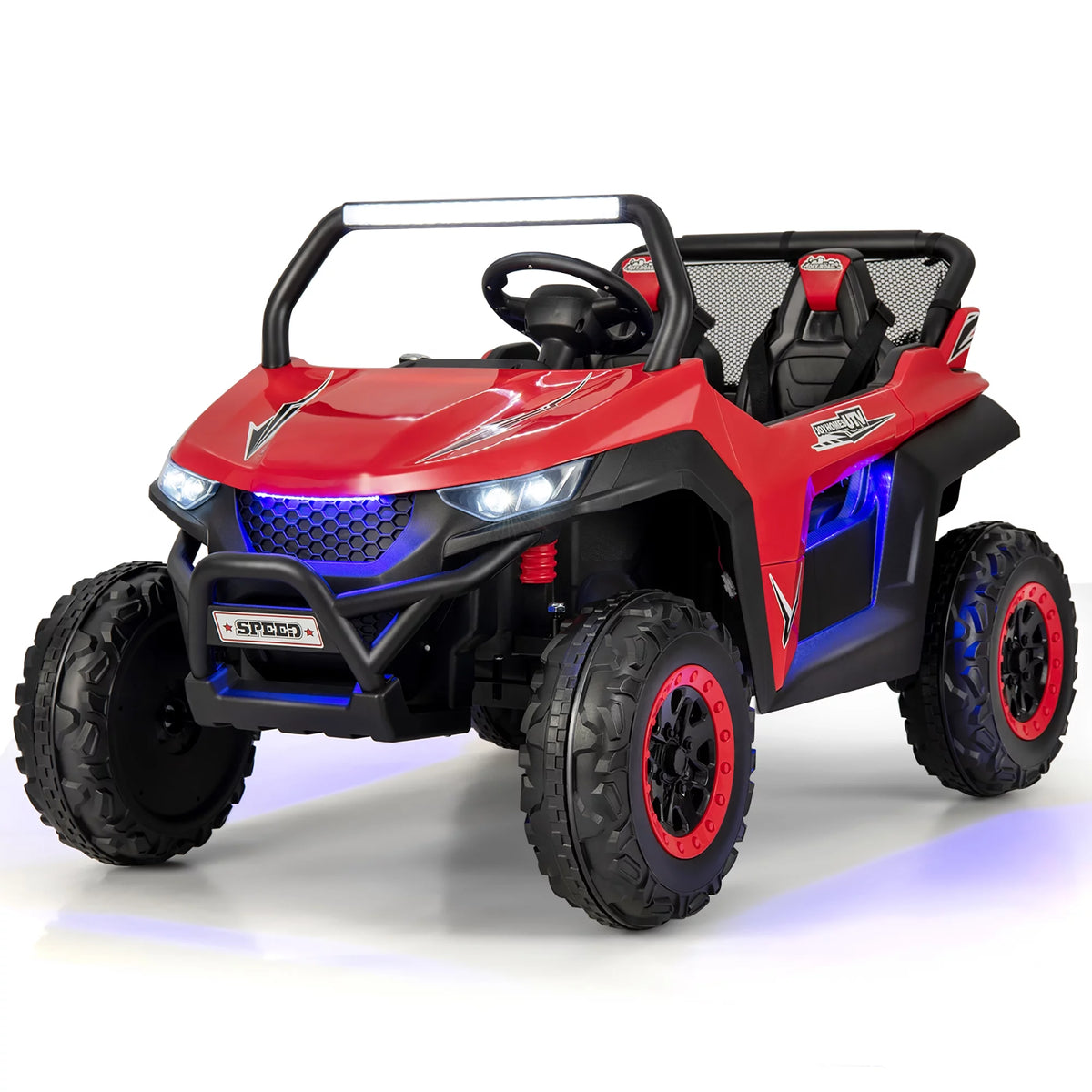 12V 2-Seater Kids Ride On UTV Electric Vehicle Pink G79891